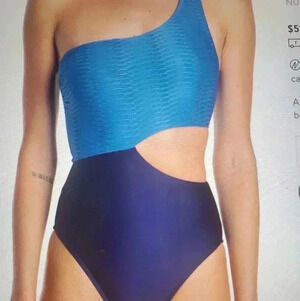 SPLENDID ASYMMETRICAL ONE PIECE